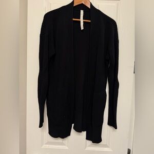 Lululemon Black Cardigan – Size M/L